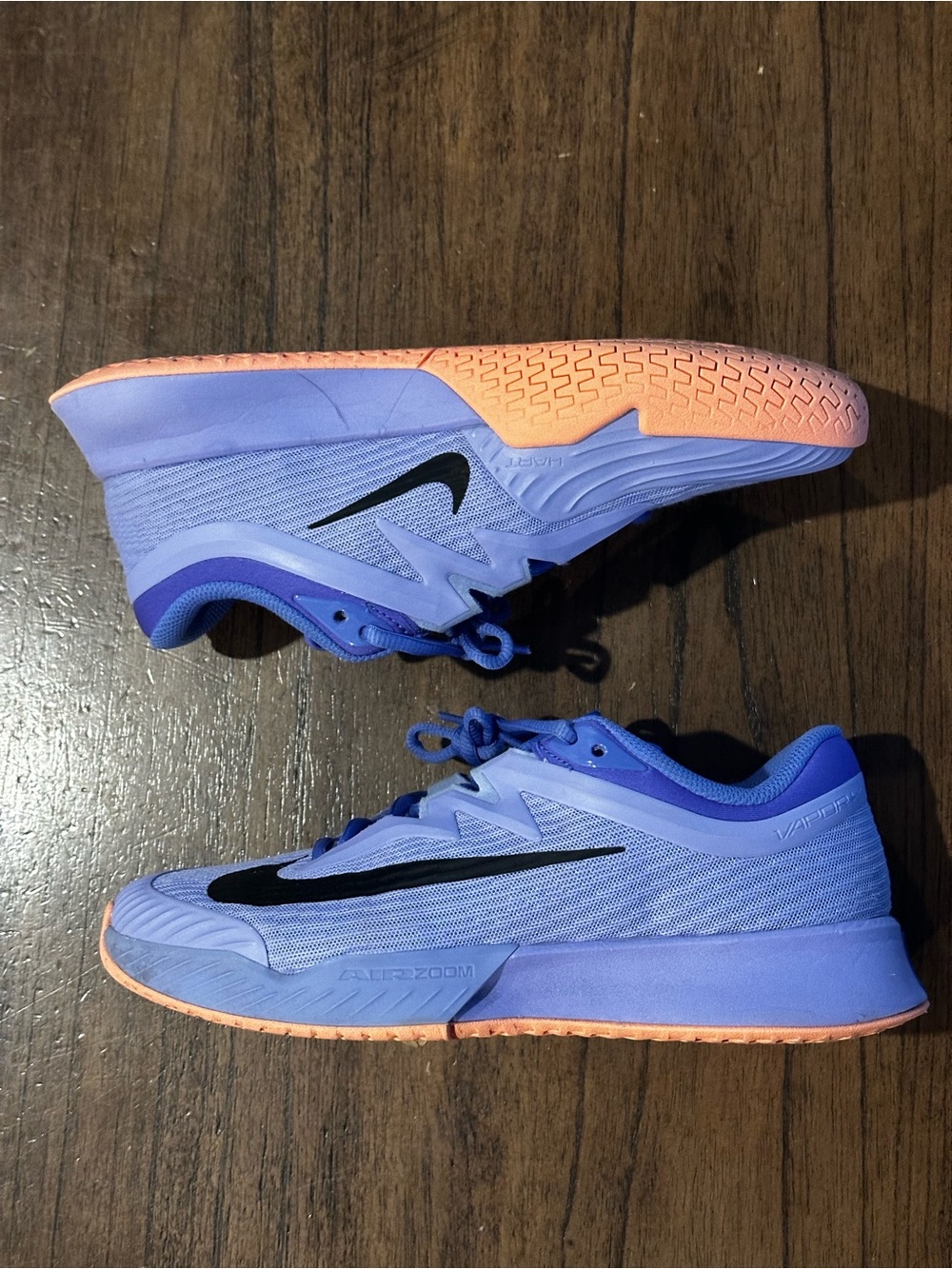 Nike Vapor Pro 3 Women’s 8 Tennis Shoes Purple Orange FZ2158-501